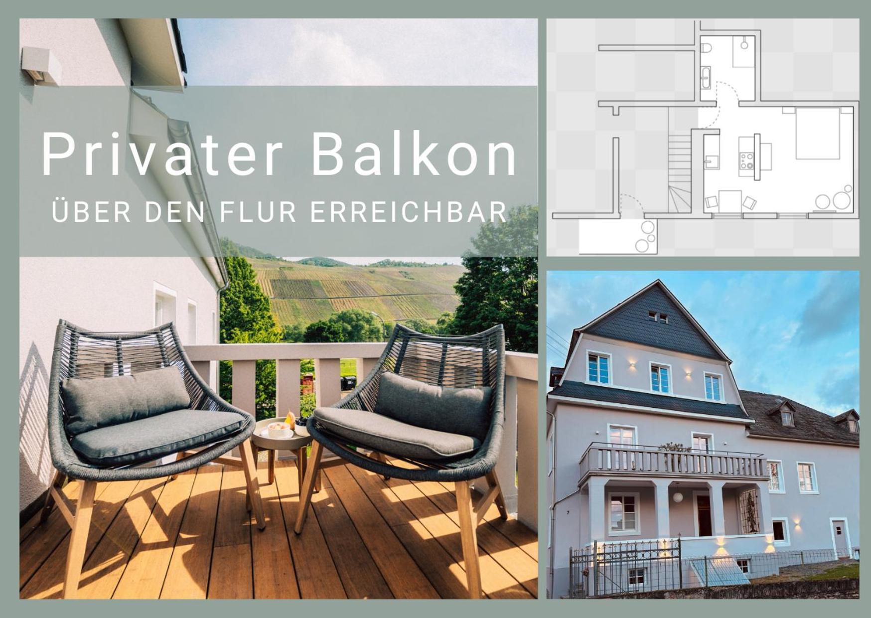 Gut Foersterlay - Exklusive Boutique Apartments Im Historischen Winzerhaus Direkt An Der Mosel Losnich ภายนอก รูปภาพ